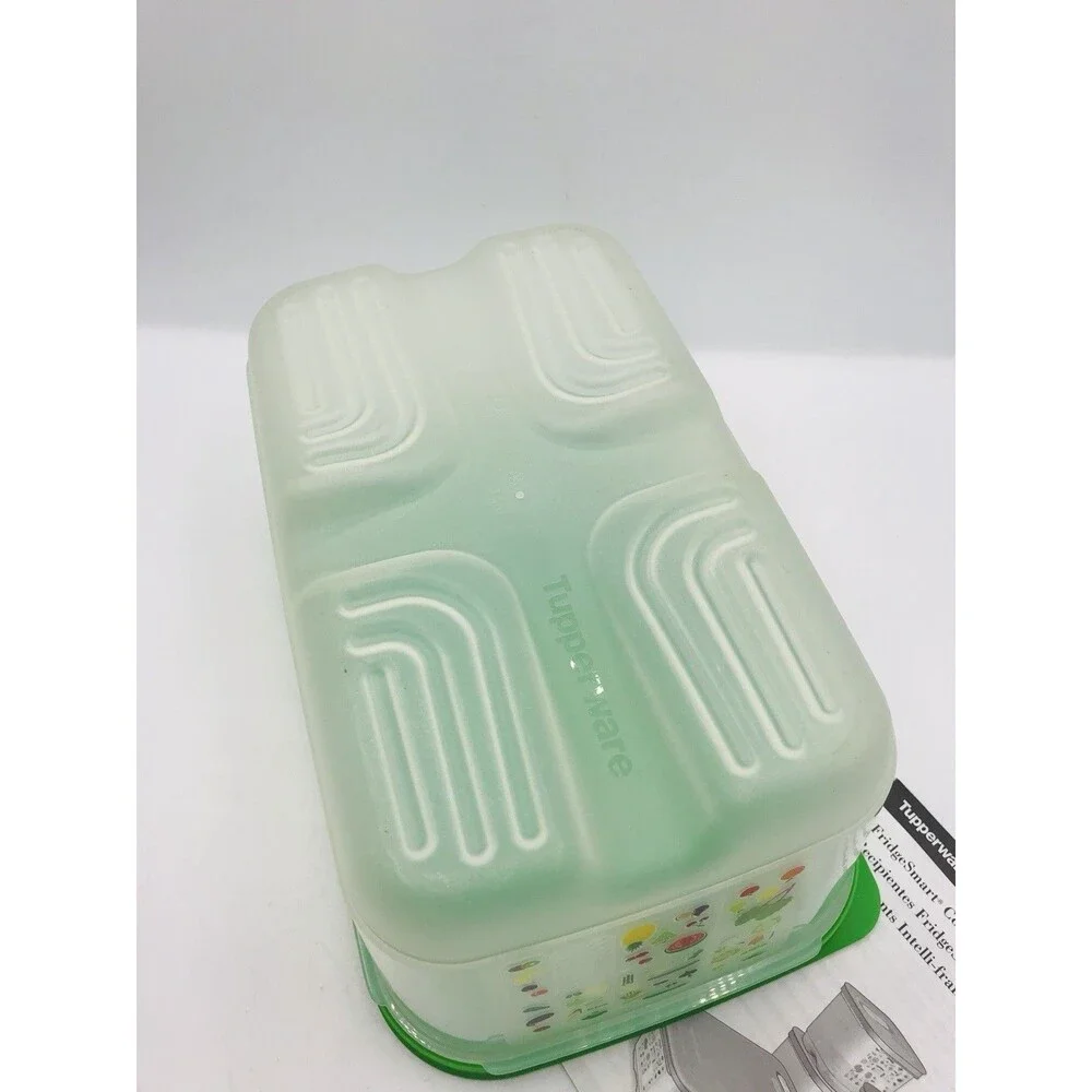 Fridgesmart Deep Container . Prolongs Life of Fruits & Veggies Tupperware 4 Qt